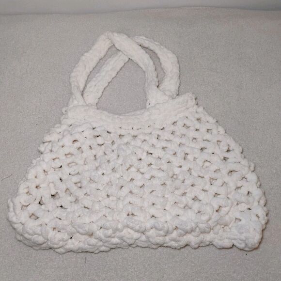 Unbranded Handbags - Oversized Chunky Jumbo Sweater Knit Hobo Tote Comfy Cozy Soft  Boho Hippie